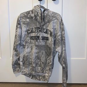 Cabela’s Snow Camo Hoodie